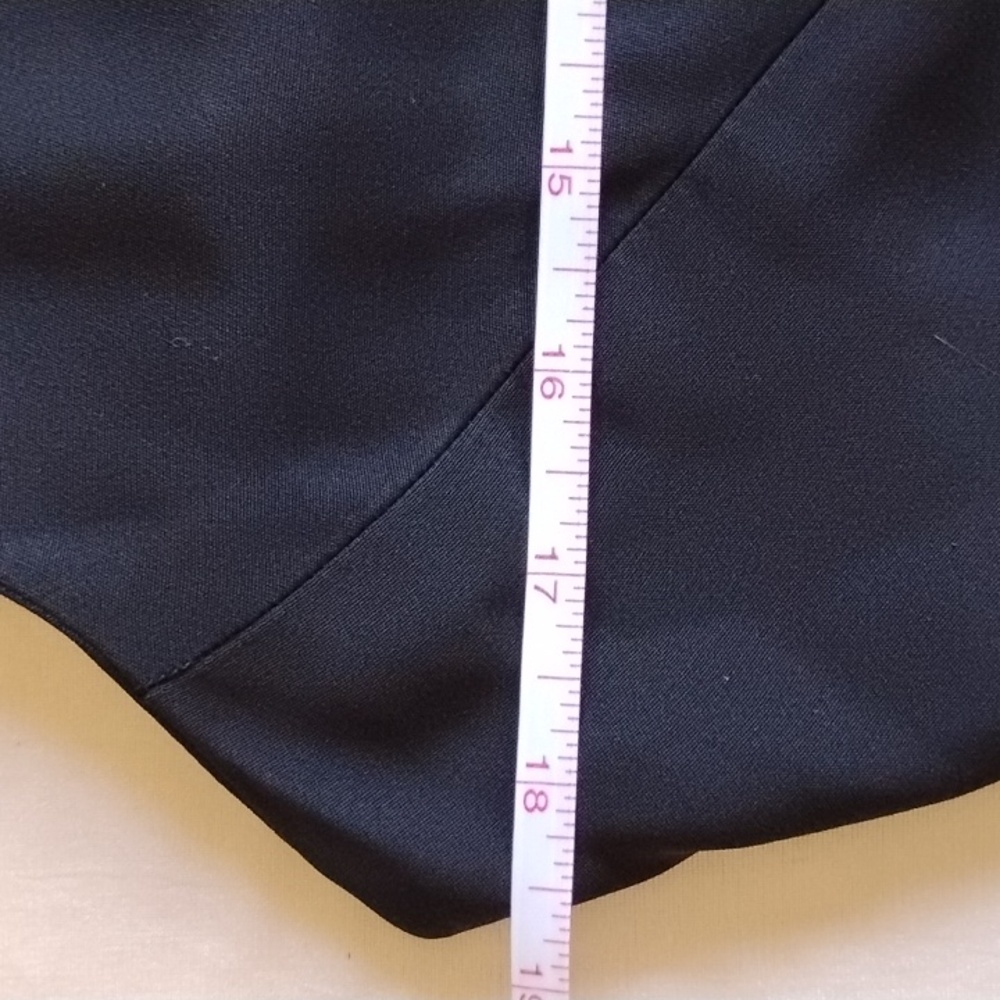 Vintage Union-Made Sleeveless High-Neck Sheath Dress 14 Lined USA 60s-70s ? - Picture 11 of 14